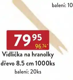 Astur&Qanto Vidlička na hranolky dřevo nabídka