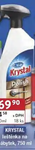 Astur&Qanto KRYSTAL leštěnka na nábytek nabídka