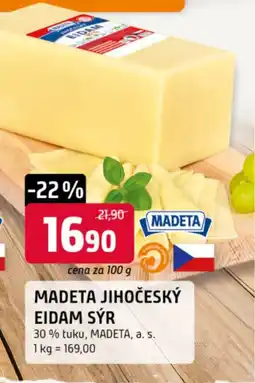 Trefa MADETA Jihočeský eidam sýr nabídka