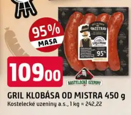 Trefa Gril klobása od mistra nabídka
