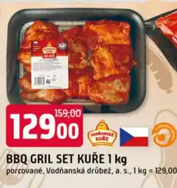 Trefa Bbq gril set kuře nabídka