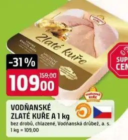 Trefa Vodranske kure zlaté kuře A 1 nabídka