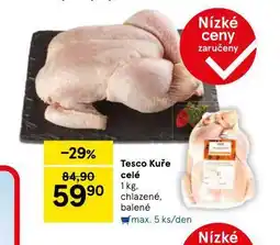 Tesco Kuře celé nabídka
