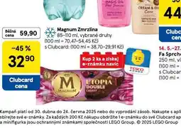 Tesco Magnum zmrzlina nabídka