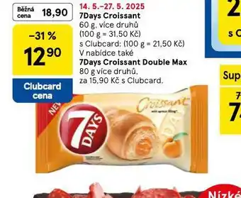 Tesco 7days croissant nabídka