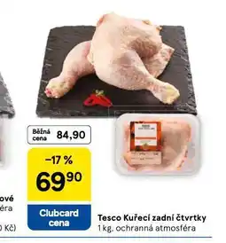 Tesco Kuřecí zadní čtvrtky nabídka