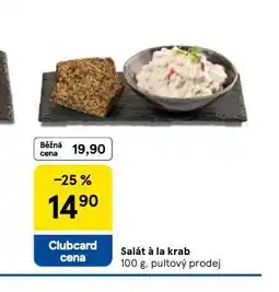 Tesco Salát á la krab nabídka