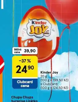 Tesco Kinder joy nabídka
