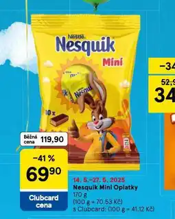 Nesquik mini oplatky