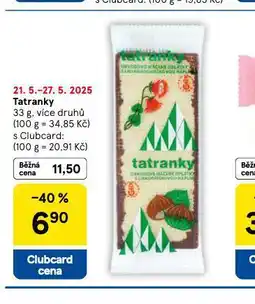 Tesco Tatranky nabídka