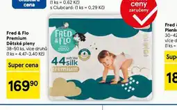 Tesco Fred & flo dětské pleny nabídka