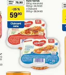Tesco Hami talířek nabídka