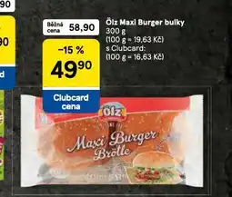Tesco Ölz maxi burger bulky nabídka