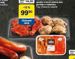 Tesco Kuřecí spodní s horní stehna duo gurmán a rozemary nabídka