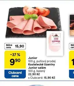 Tesco Junior salám nabídka