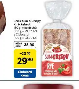 Tesco Knäckebrot nabídka