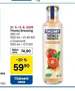 Tesco Thomy dressing nabídka