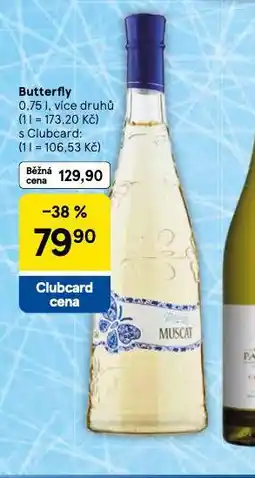 Tesco Butterfly nabídka