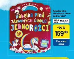 Kabelka plná zábavných úkolů jednorožci