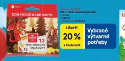 Tesco Koh-i-noor voskové pastelky nabídka