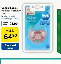 Tesco Canpol babies dudlík silikonový nabídka