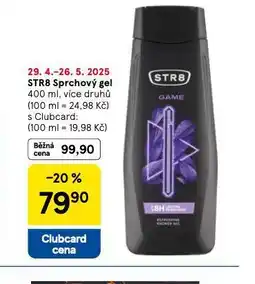 Tesco Str8 sprchový gel nabídka