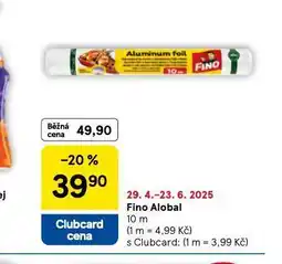 Tesco Fino alobal nabídka