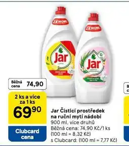 Tesco Jar prostředek na nádobí nabídka