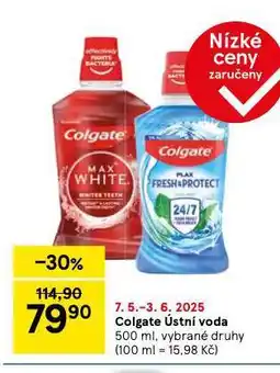 Tesco Colgate ústní voda nabídka