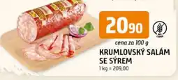 Trefa Krumlovský salám se sýrem nabídka