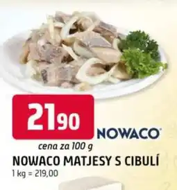 Trefa NOWACO Matjesy s cibulí nabídka