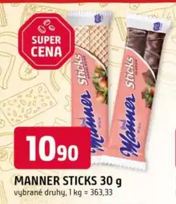 Trefa Manner sticks nabídka