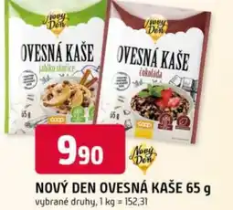 Trefa Nový Den ovesná kaše nabídka