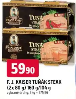 F. J. KAISER Tuňák steak