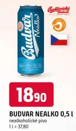 Trefa Budvar Nealko nabídka