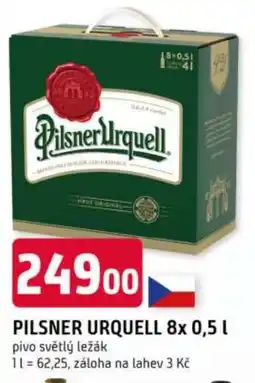Trefa Pilsner Urquell nabídka