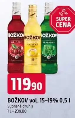Trefa BOŽKOV vol. 15-19% nabídka
