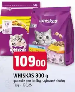 Trefa WHISKAS nabídka