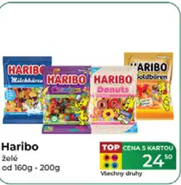 Tamda Foods HARIBO želé nabídka