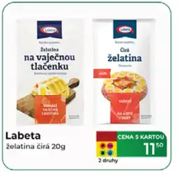 LABETA želatina čirá