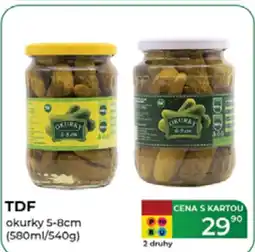Tamda Foods TDF okurky nabídka