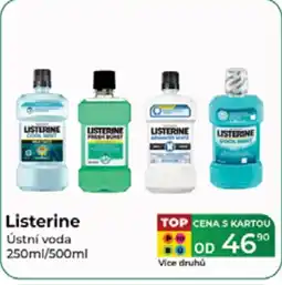 Tamda Foods LISTERINE Ústní voda nabídka