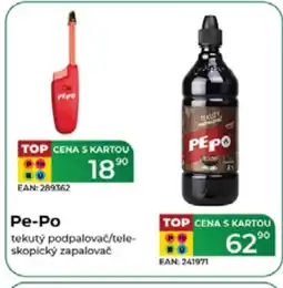 Tamda Foods PE-PO tekutý podpalovač/tele- skopický zapalovač nabídka