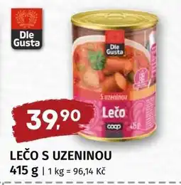 Terno Lečo s uzeninou nabídka