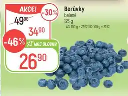 Globus Borůvky balené nabídka