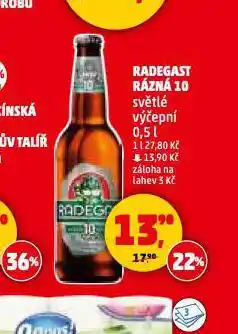 Penny Market Pivo radegast rázná 10 nabídka