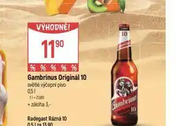 Globus Pivo gambrinus originál nabídka