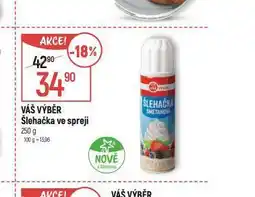Globus Šlehačka ve spreji nabídka