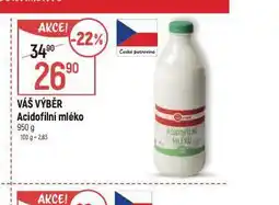 Globus Acidofilní mléko nabídka
