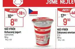 Globus Ochucený jogurt nabídka